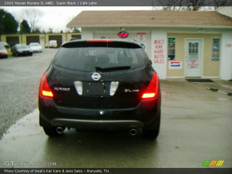 Super Black / Cafe Latte 2003 Nissan Murano SL AWD