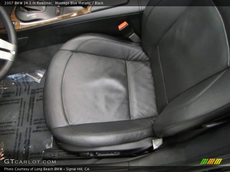 Montego Blue Metallic / Black 2007 BMW Z4 3.0i Roadster