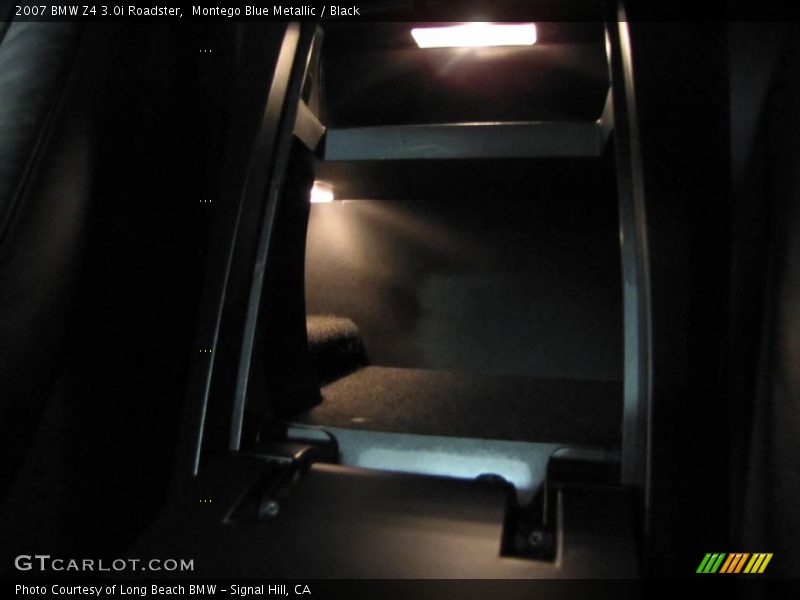 Montego Blue Metallic / Black 2007 BMW Z4 3.0i Roadster