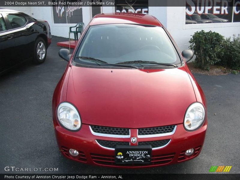 Blaze Red Pearlcoat / Dark Slate Gray 2004 Dodge Neon SXT