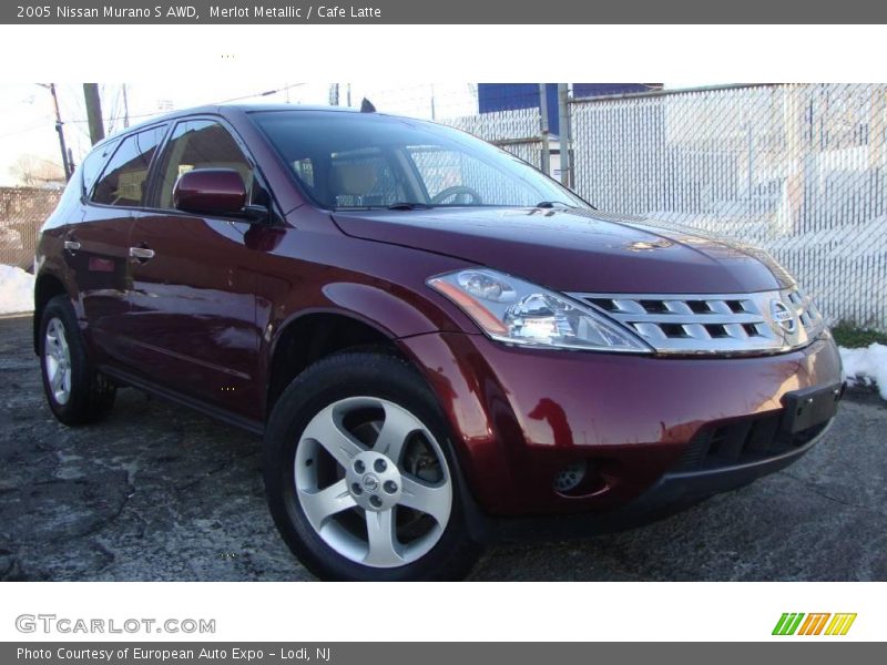 Merlot Metallic / Cafe Latte 2005 Nissan Murano S AWD