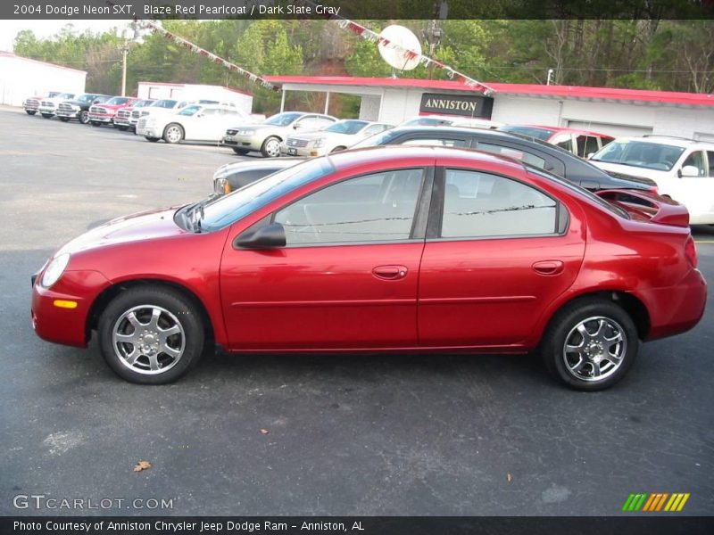 Blaze Red Pearlcoat / Dark Slate Gray 2004 Dodge Neon SXT