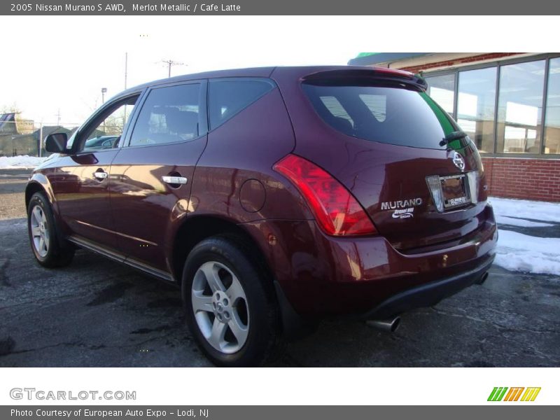 Merlot Metallic / Cafe Latte 2005 Nissan Murano S AWD
