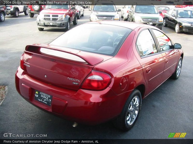 Blaze Red Pearlcoat / Dark Slate Gray 2004 Dodge Neon SXT