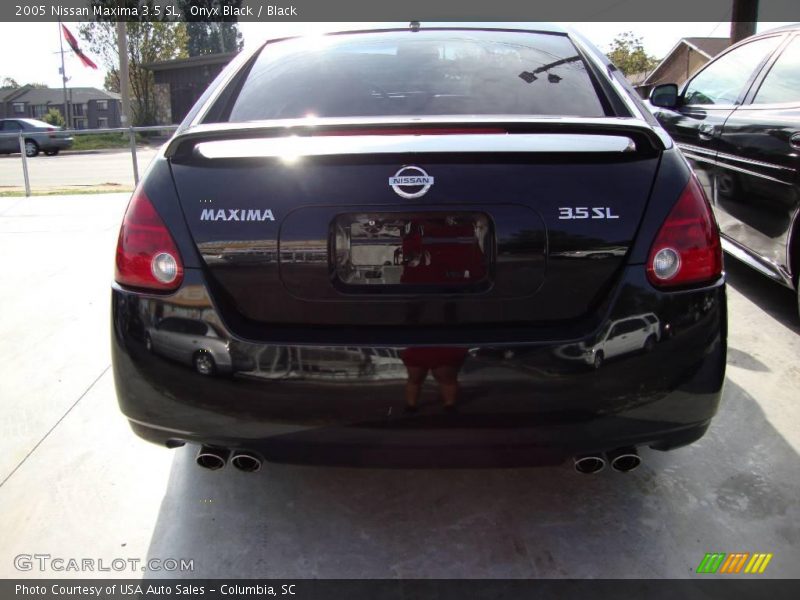 Onyx Black / Black 2005 Nissan Maxima 3.5 SL