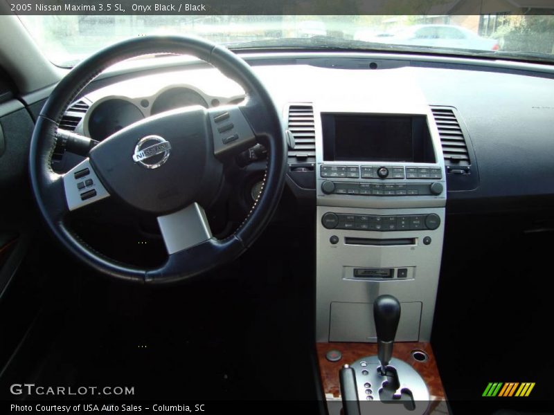 Onyx Black / Black 2005 Nissan Maxima 3.5 SL