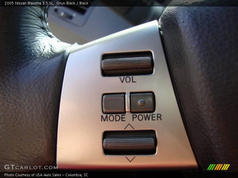 Onyx Black / Black 2005 Nissan Maxima 3.5 SL