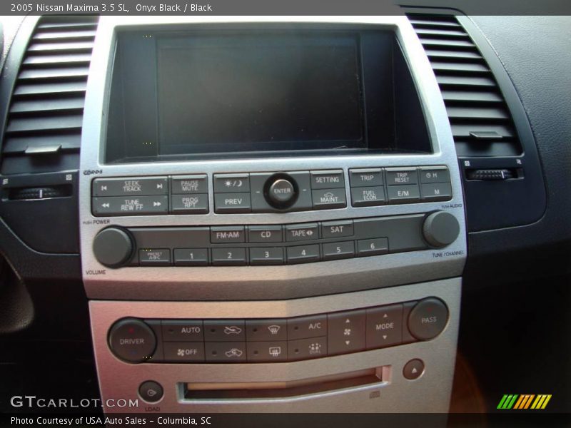 Onyx Black / Black 2005 Nissan Maxima 3.5 SL