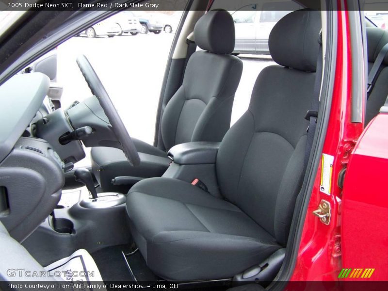Flame Red / Dark Slate Gray 2005 Dodge Neon SXT
