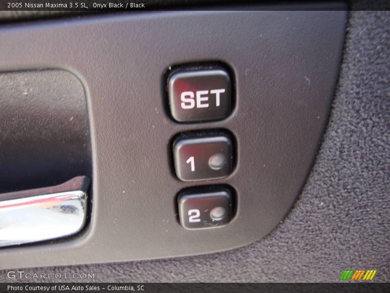 Onyx Black / Black 2005 Nissan Maxima 3.5 SL