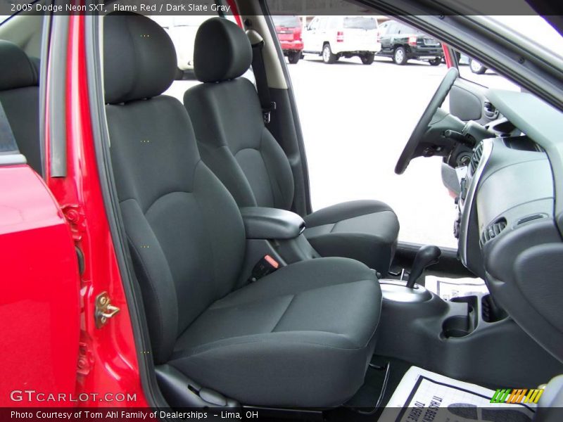 Flame Red / Dark Slate Gray 2005 Dodge Neon SXT