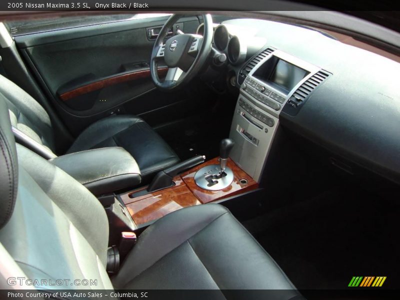 Onyx Black / Black 2005 Nissan Maxima 3.5 SL