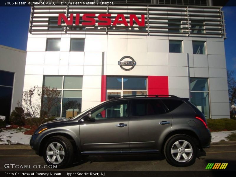 Platinum Pearl Metallic / Charcoal 2006 Nissan Murano SL AWD