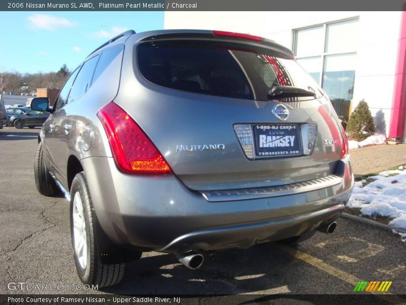Platinum Pearl Metallic / Charcoal 2006 Nissan Murano SL AWD