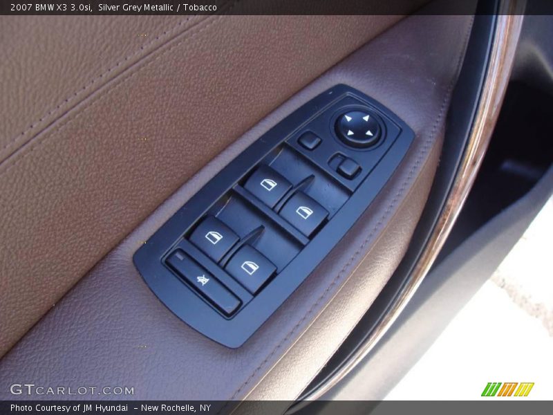 Silver Grey Metallic / Tobacco 2007 BMW X3 3.0si