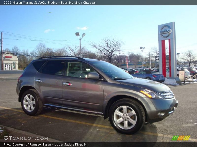 Platinum Pearl Metallic / Charcoal 2006 Nissan Murano SL AWD