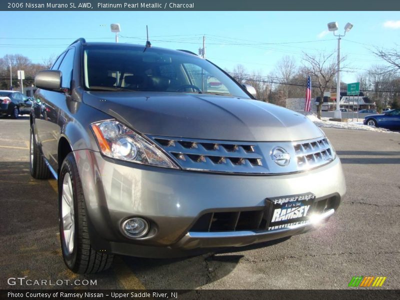 Platinum Pearl Metallic / Charcoal 2006 Nissan Murano SL AWD