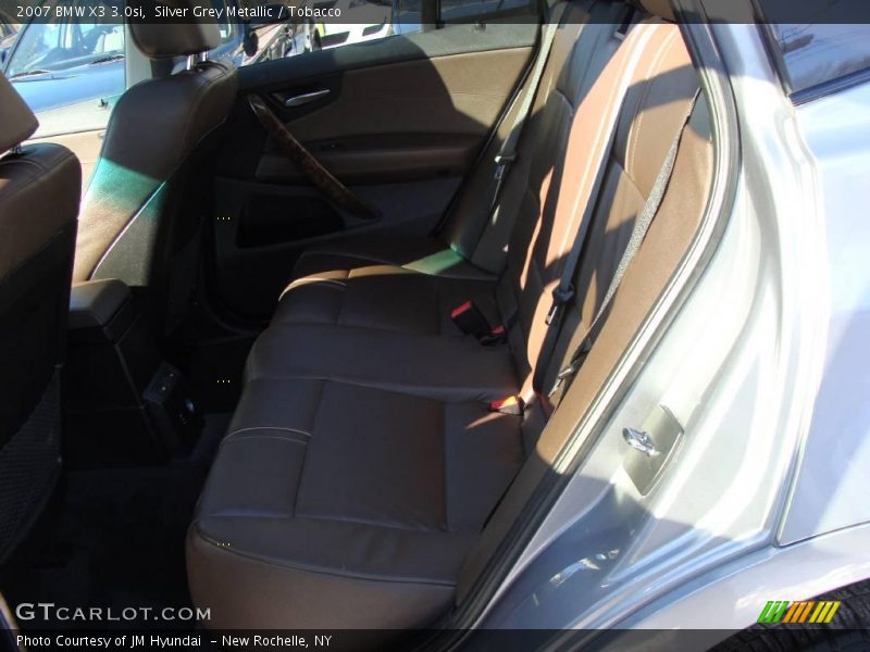 Silver Grey Metallic / Tobacco 2007 BMW X3 3.0si