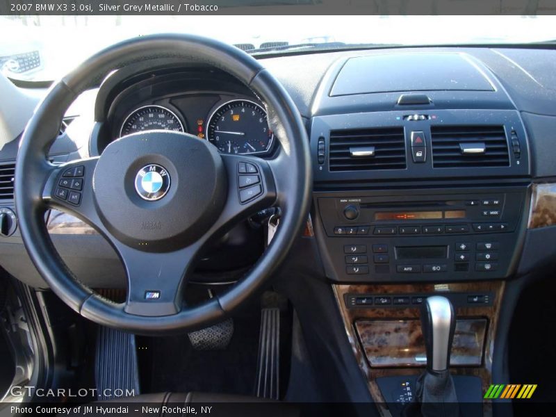 Silver Grey Metallic / Tobacco 2007 BMW X3 3.0si