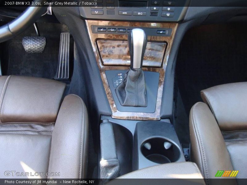 Silver Grey Metallic / Tobacco 2007 BMW X3 3.0si