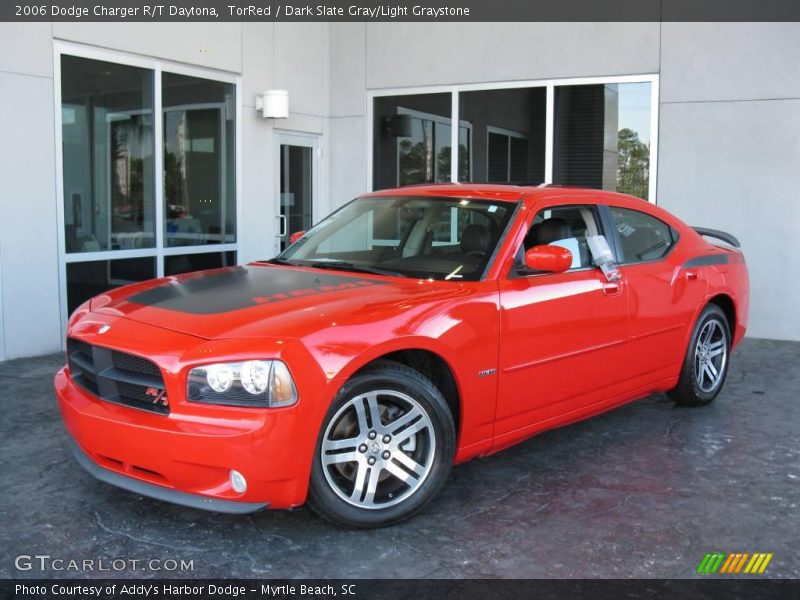 TorRed / Dark Slate Gray/Light Graystone 2006 Dodge Charger R/T Daytona