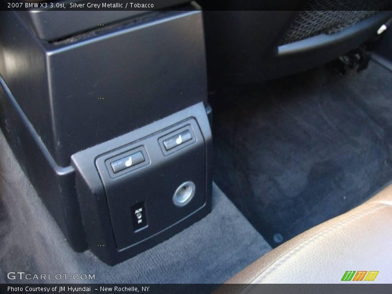 Silver Grey Metallic / Tobacco 2007 BMW X3 3.0si