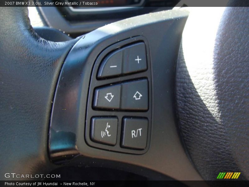 Silver Grey Metallic / Tobacco 2007 BMW X3 3.0si
