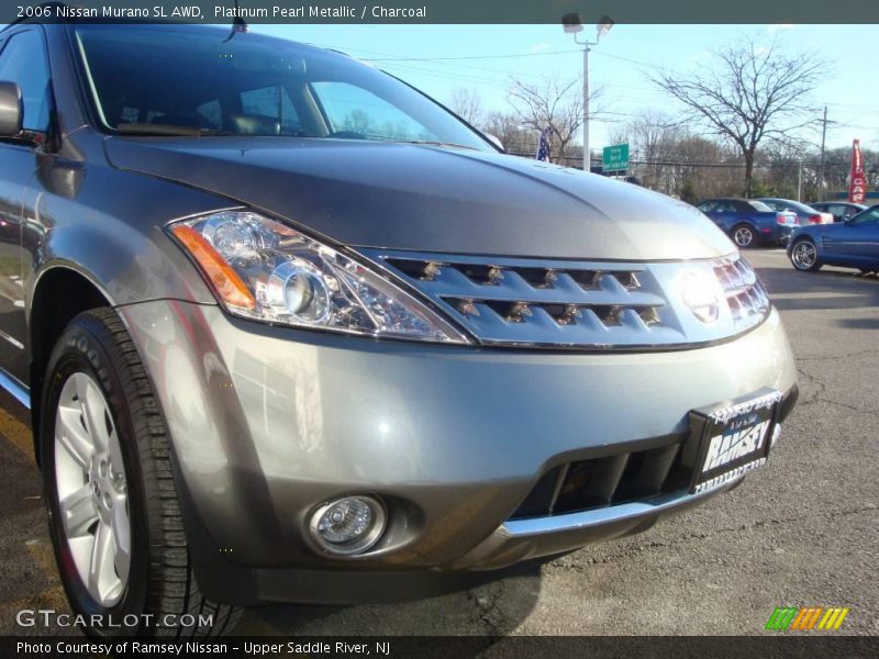 Platinum Pearl Metallic / Charcoal 2006 Nissan Murano SL AWD