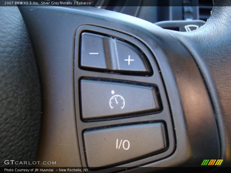 Silver Grey Metallic / Tobacco 2007 BMW X3 3.0si