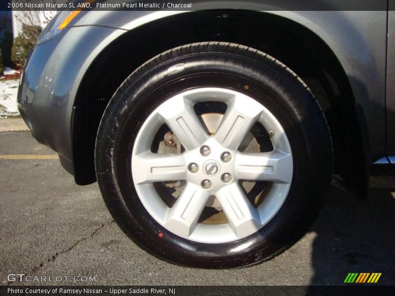 Platinum Pearl Metallic / Charcoal 2006 Nissan Murano SL AWD