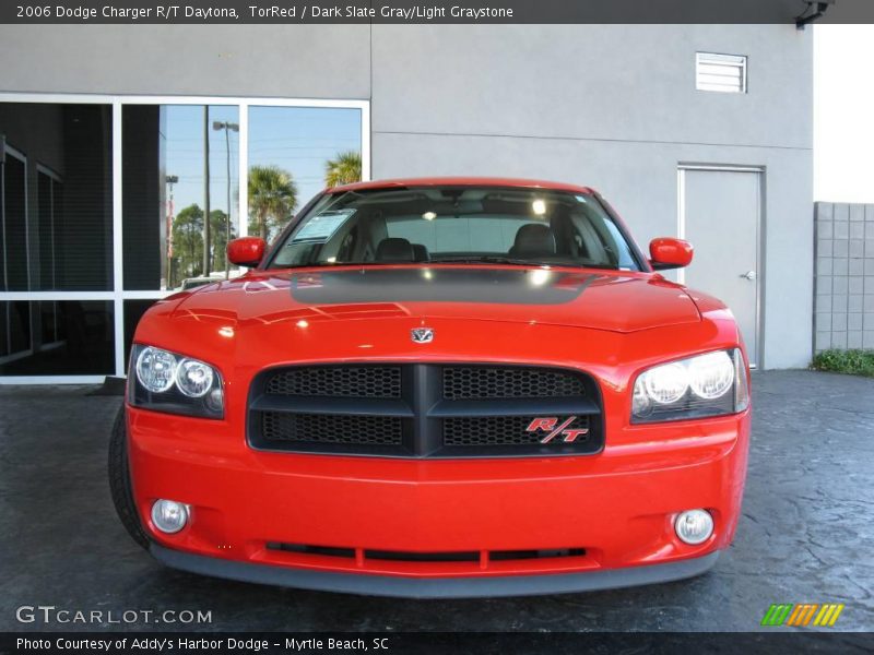 TorRed / Dark Slate Gray/Light Graystone 2006 Dodge Charger R/T Daytona