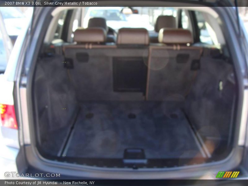 Silver Grey Metallic / Tobacco 2007 BMW X3 3.0si
