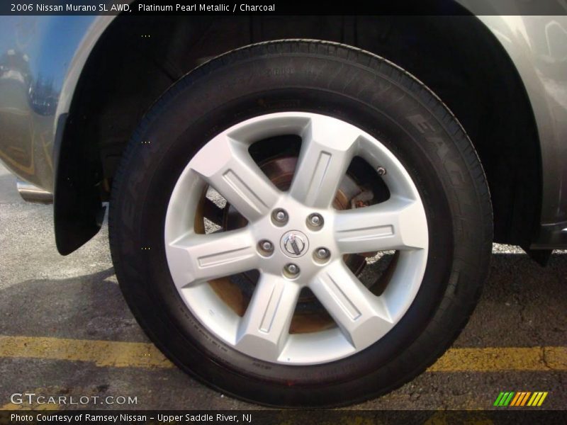 Platinum Pearl Metallic / Charcoal 2006 Nissan Murano SL AWD