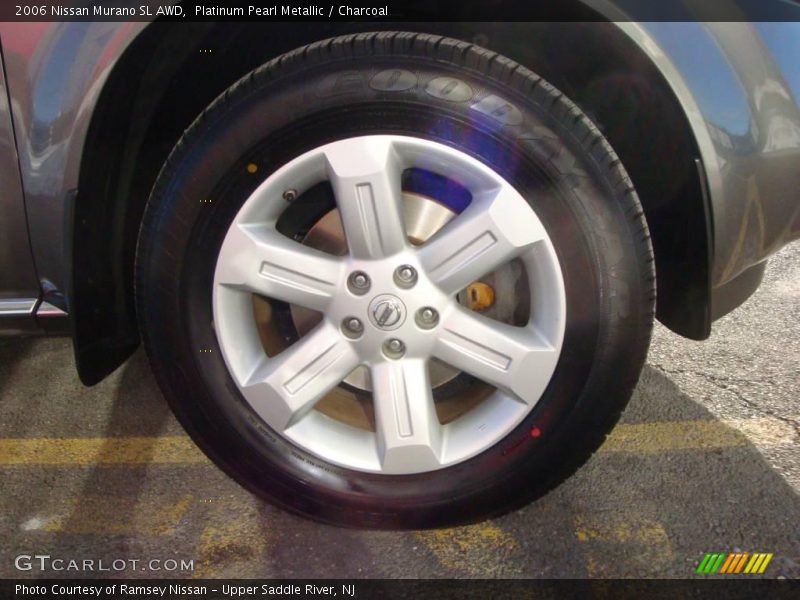 Platinum Pearl Metallic / Charcoal 2006 Nissan Murano SL AWD