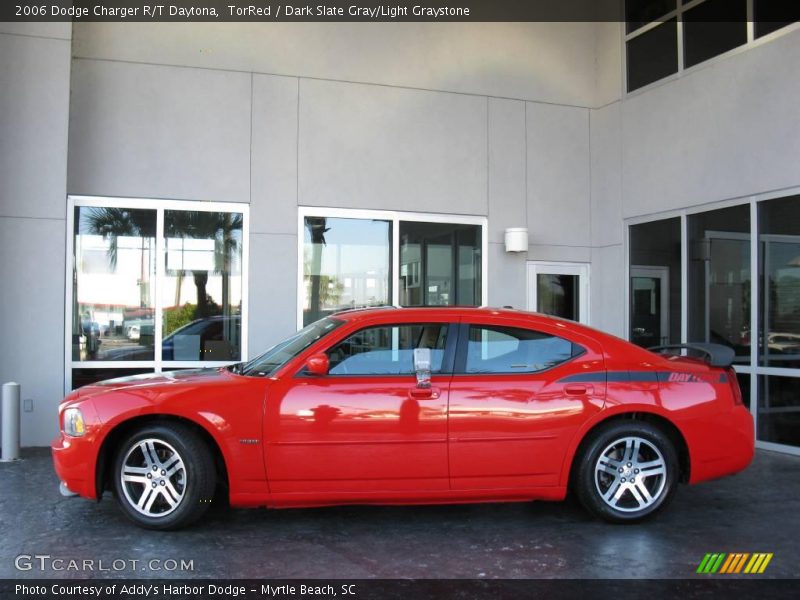 TorRed / Dark Slate Gray/Light Graystone 2006 Dodge Charger R/T Daytona