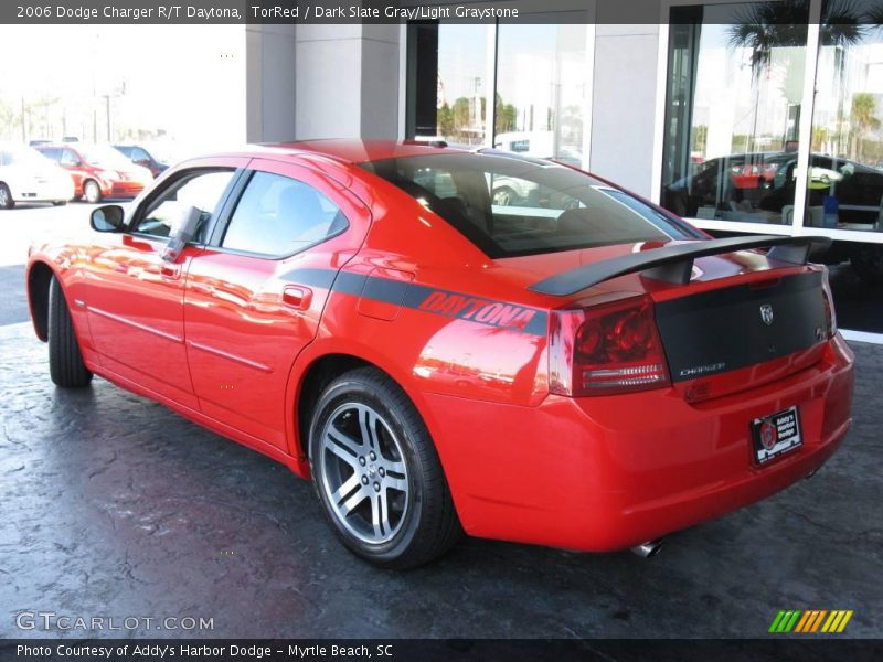 TorRed / Dark Slate Gray/Light Graystone 2006 Dodge Charger R/T Daytona