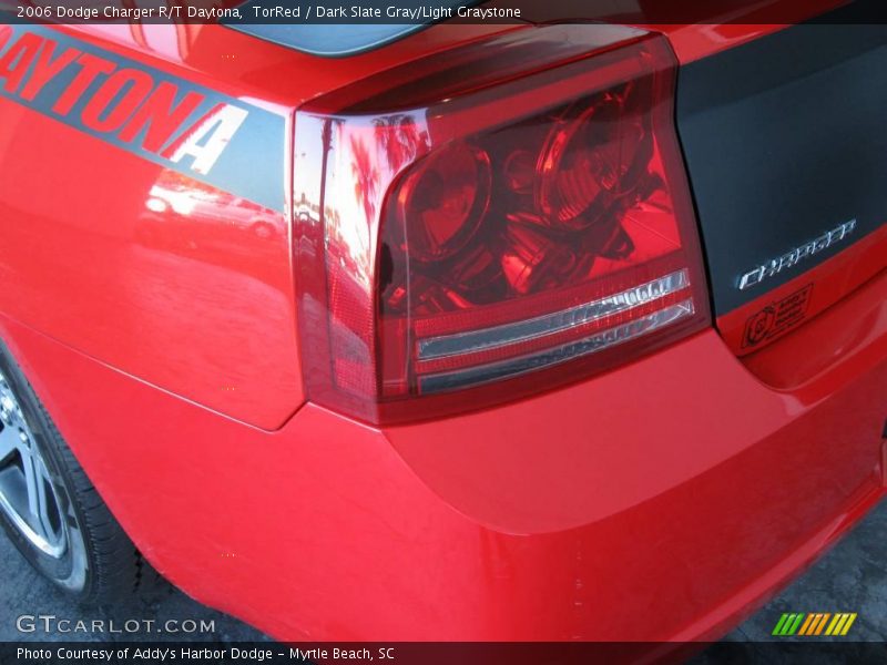 TorRed / Dark Slate Gray/Light Graystone 2006 Dodge Charger R/T Daytona