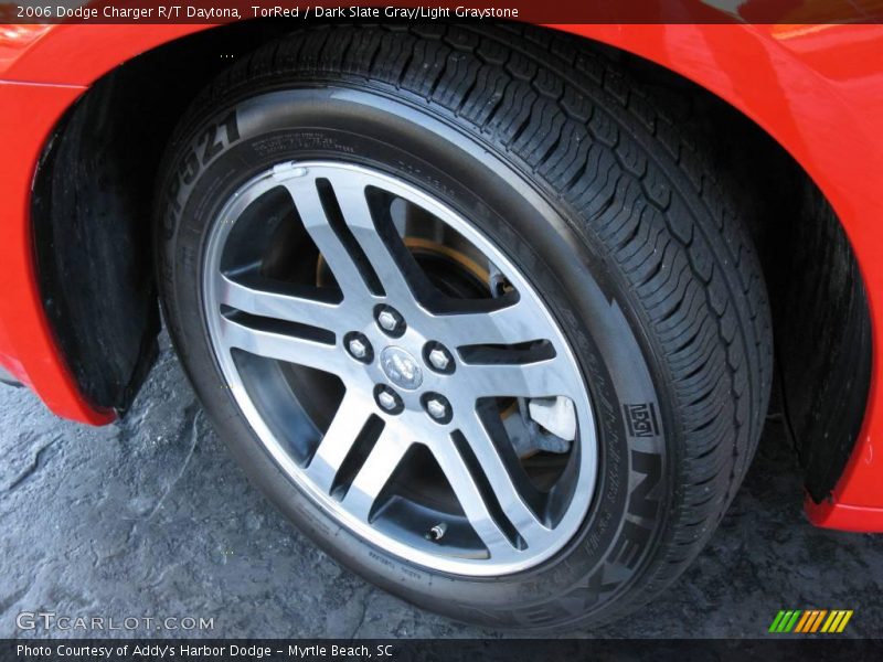 TorRed / Dark Slate Gray/Light Graystone 2006 Dodge Charger R/T Daytona