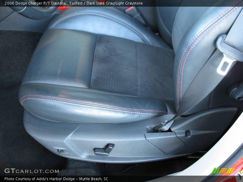TorRed / Dark Slate Gray/Light Graystone 2006 Dodge Charger R/T Daytona