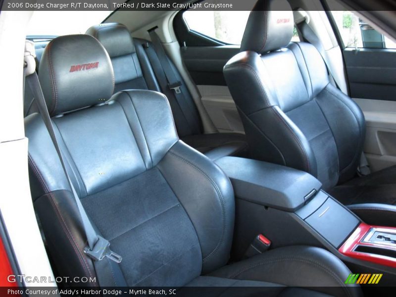TorRed / Dark Slate Gray/Light Graystone 2006 Dodge Charger R/T Daytona
