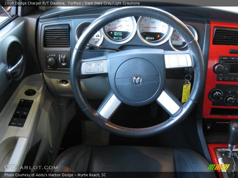 TorRed / Dark Slate Gray/Light Graystone 2006 Dodge Charger R/T Daytona
