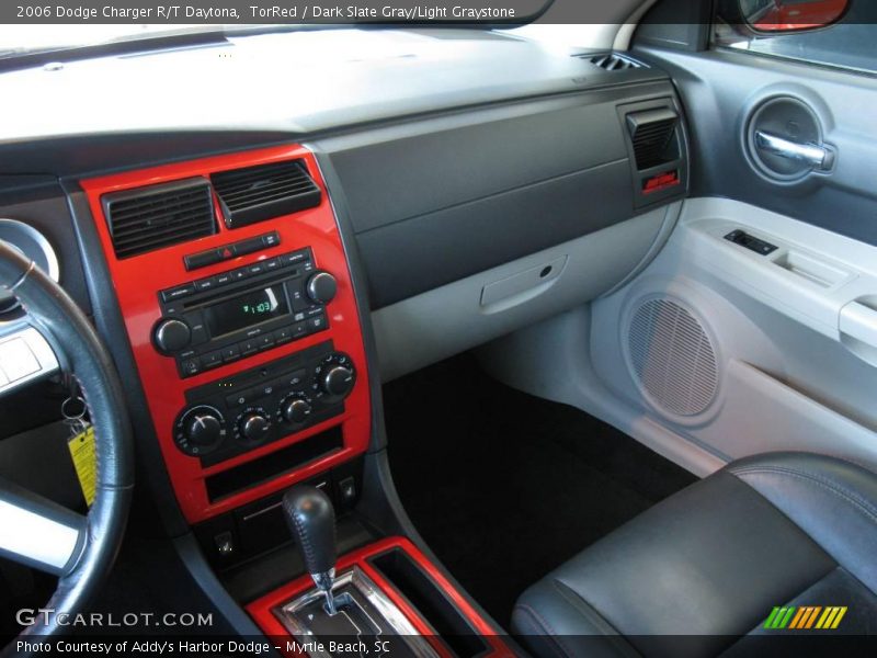 TorRed / Dark Slate Gray/Light Graystone 2006 Dodge Charger R/T Daytona