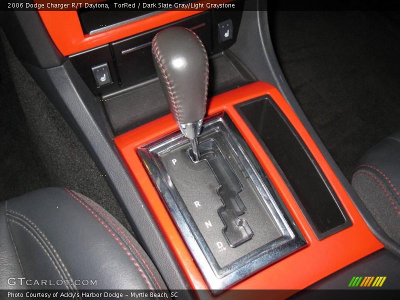 TorRed / Dark Slate Gray/Light Graystone 2006 Dodge Charger R/T Daytona