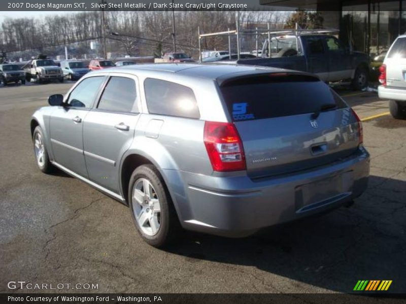 Silver Steel Metallic / Dark Slate Gray/Light Graystone 2007 Dodge Magnum SXT
