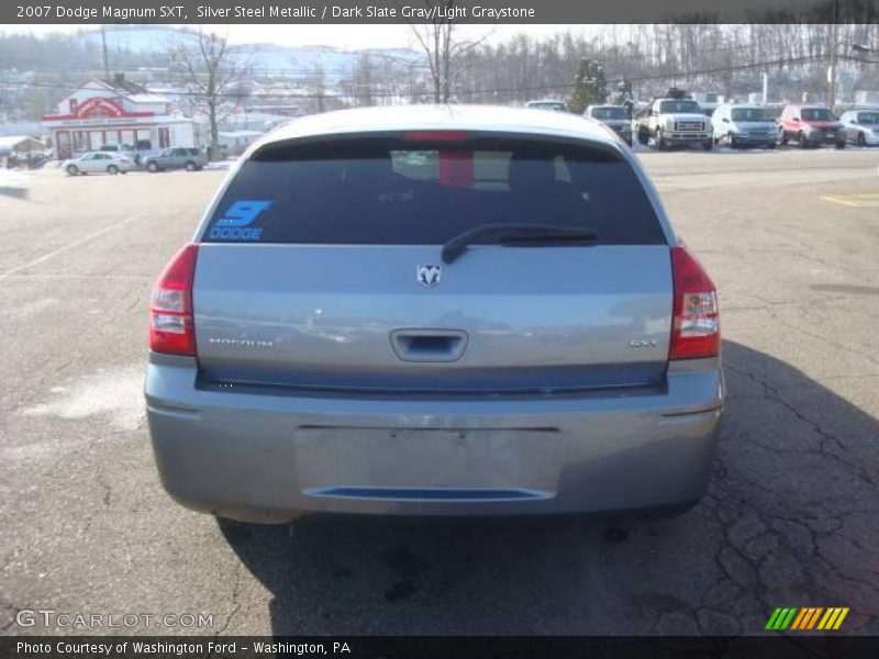 Silver Steel Metallic / Dark Slate Gray/Light Graystone 2007 Dodge Magnum SXT