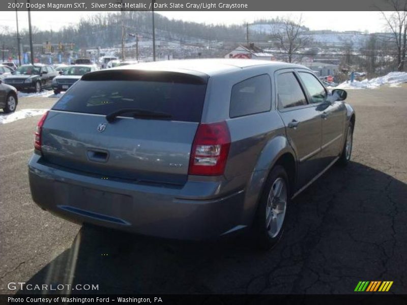 Silver Steel Metallic / Dark Slate Gray/Light Graystone 2007 Dodge Magnum SXT