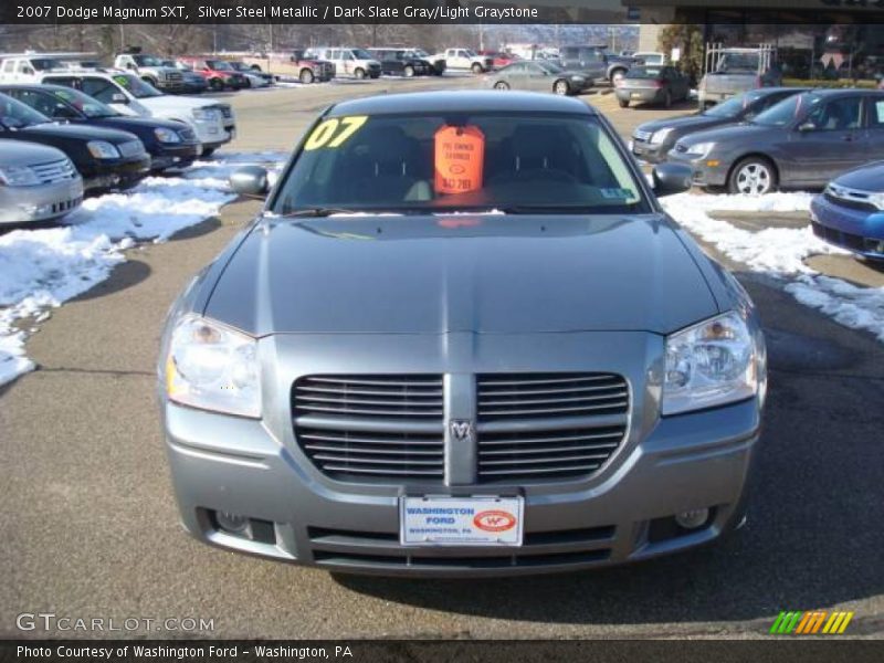 Silver Steel Metallic / Dark Slate Gray/Light Graystone 2007 Dodge Magnum SXT