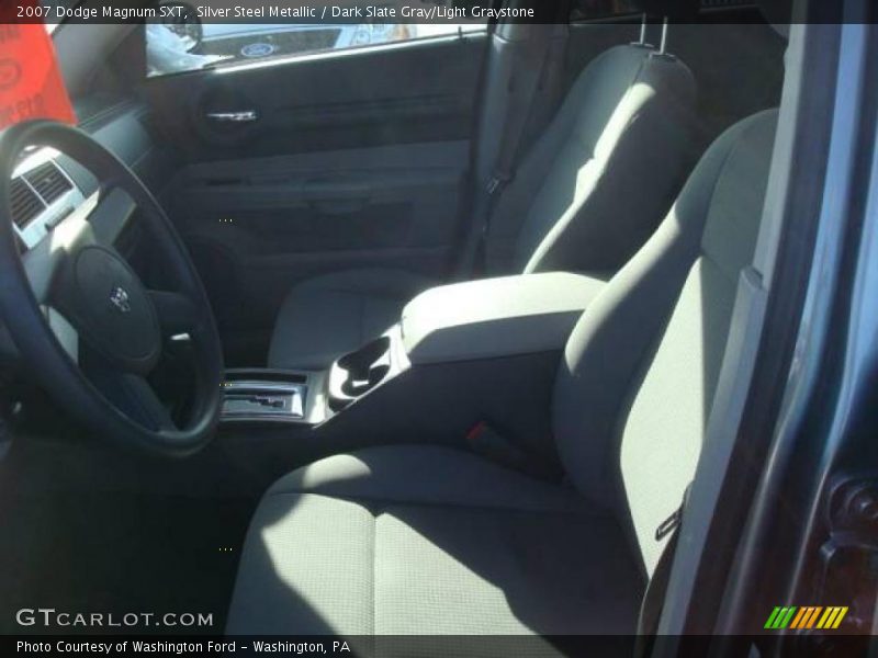 Silver Steel Metallic / Dark Slate Gray/Light Graystone 2007 Dodge Magnum SXT