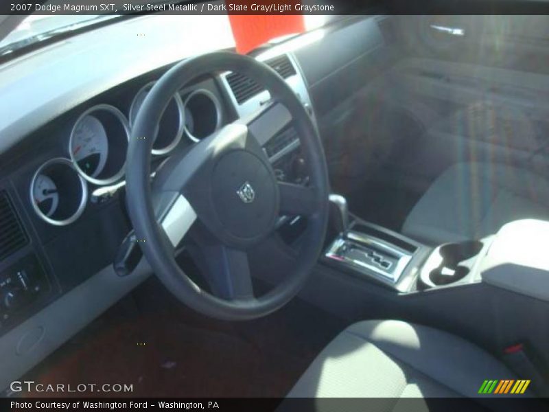 Silver Steel Metallic / Dark Slate Gray/Light Graystone 2007 Dodge Magnum SXT