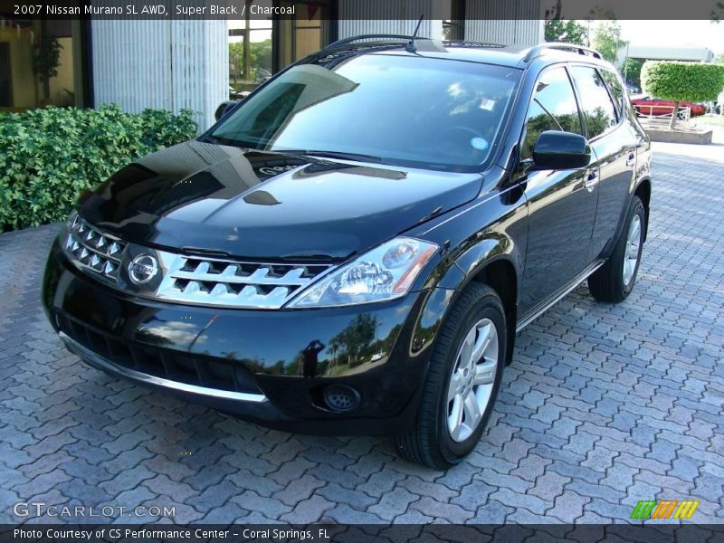 Super Black / Charcoal 2007 Nissan Murano SL AWD